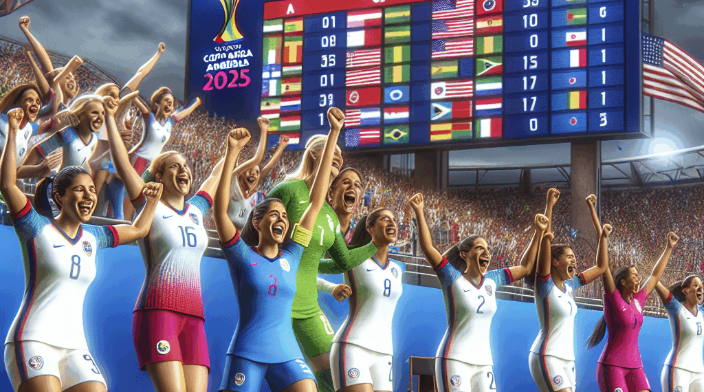 Así quedó la tabla de posiciones del grupo A de la Copa América Femenina 2025