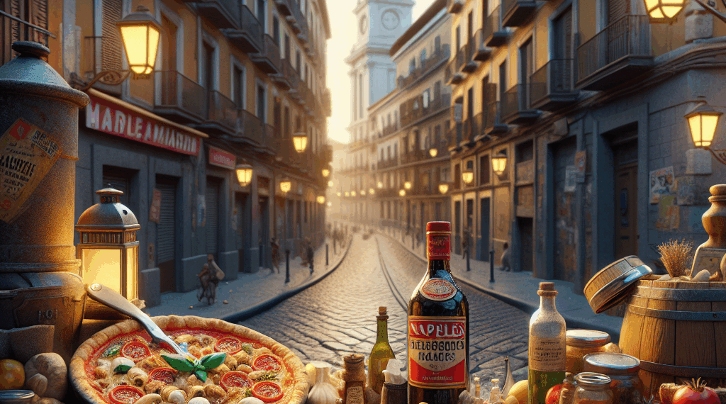 comida callejera napolitana en Madrid