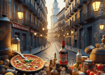 comida callejera napolitana en Madrid