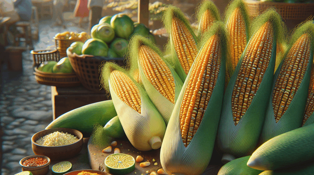 delicioso para usar elotes de temporada