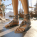Qué sandalias planas estilo boho con detalles de joya llevar en verano 2025