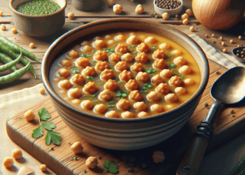 Cómo hacer sopa de chicharrón de garbanzo de bolsa fácil y deliciosa, receta de Mesa Sana