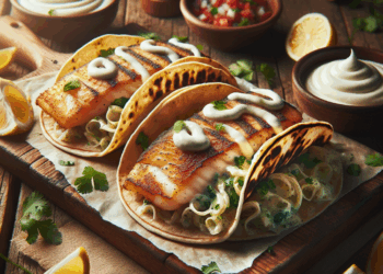 Prepara tacos de tilapia con crema de chipotle por menos de 100 pesos y pocos ingredientes