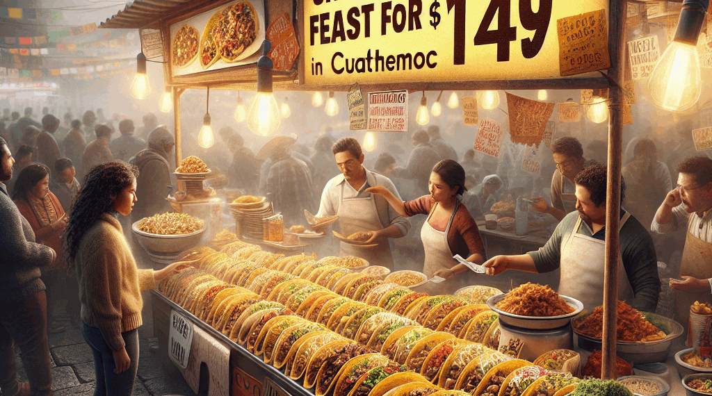 En este local de la Cuauhtémoc puedes comer todos los tacos que quieras por 149 pesos