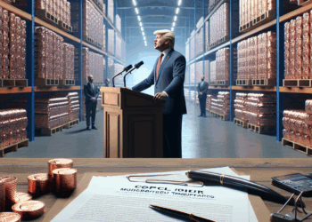 Trump impone aranceles al cobre menos severos de lo esperado