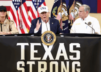 Donald Trump visita Texas para evaluar daños tras devastadoras inundaciones