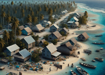 Los habitantes de Tuvalu huyen por el cambio climático