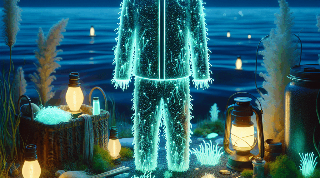 Un Vestido Con 125 Millones de Algas Bioluminiscentes. – Dimension Turistica Magazine