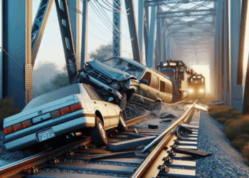 #Morelia Auto Cae Desde Un Puente Del Libramiento Norte A Las Vías Del Tren - Changoonga.com