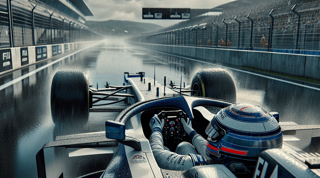 Max Verstappen le manda un mensaje a la FIA tras la larga pausa en el GP de Bélgica: "O corremos en mojado o dejamos de correr en lluvia" - MARCA