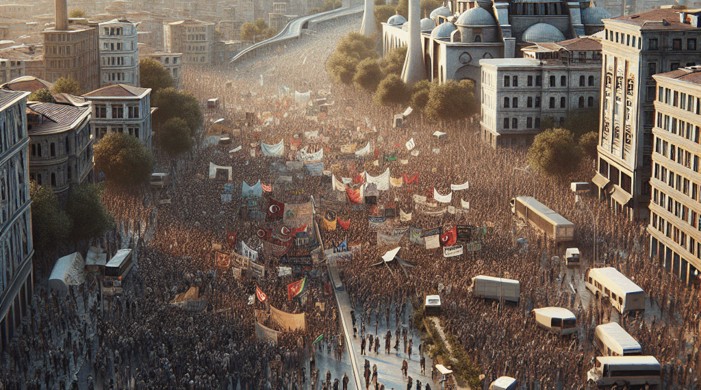 Vídeo. VÍDEO: Protestas contra una caricatura de Mahoma y Moisés en Estambul