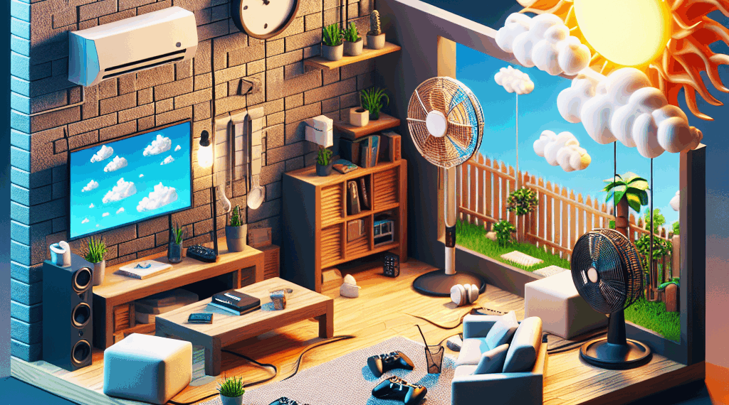 Jugar a videojuegos en pleno verano y con este calor es una experiencia horrible. He encontrado la solución en la nube