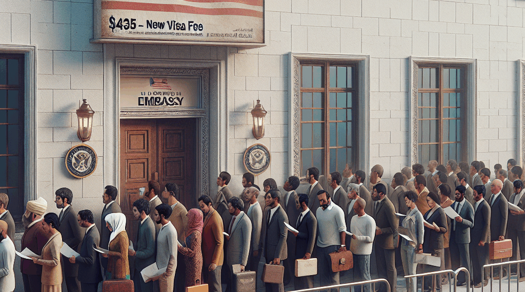 Visa estadounidense costará 435 dólares, lo que debes saber sobre la nueva tasa migratoria