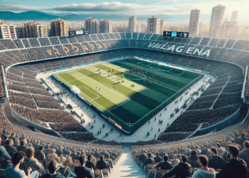 Hemos estado en el Roig Arena, el estadio que el dueño de Mercadona abrirá en Valencia. Si no tiene más pantallas es porque no le caben