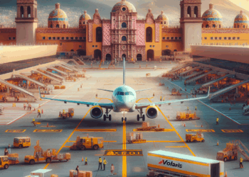 Volaris celebra el inicio de operaciones de sus rutas internacionales desde San Luis Potosí a las ciudades de Dallas, Houston y San Antonio.