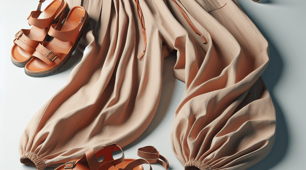 Los pantalones tipo globo vuelven y se combinan con sandalias planas este verano 2025. – Dimension Turistica Magazine