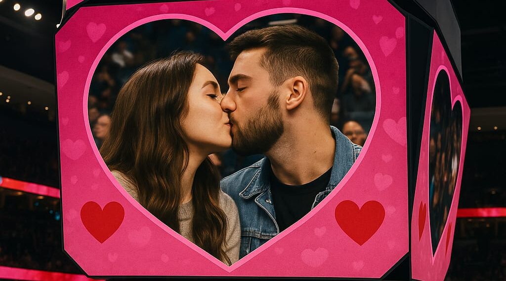 ¡Coldplay lo logró otra vez! Messi en la kiss cam.