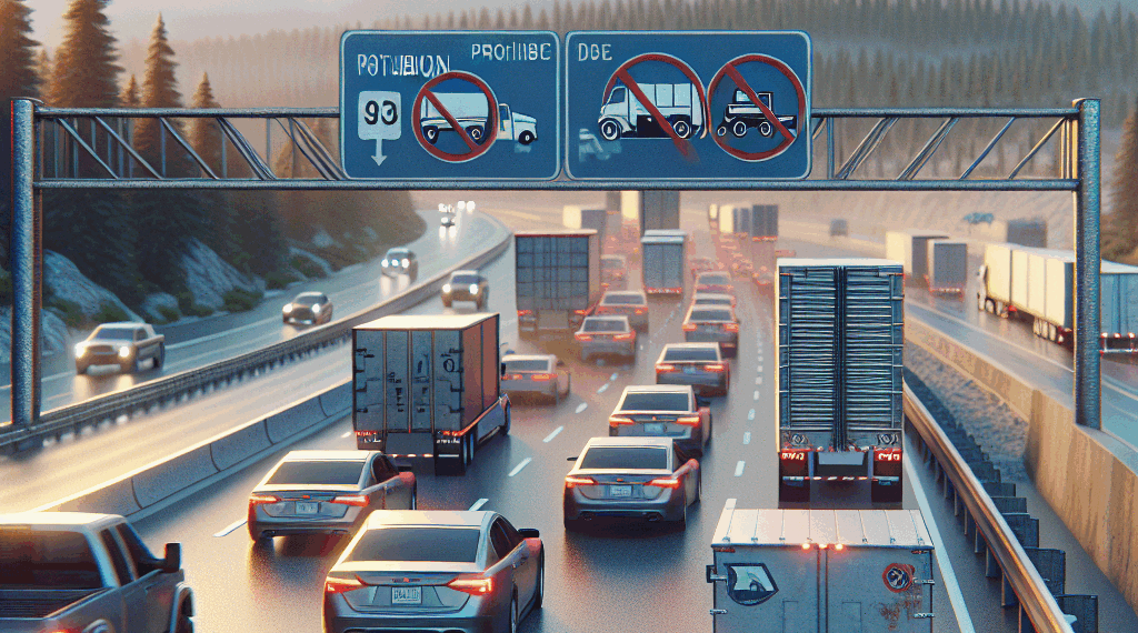 ¿Cuáles son los camiones que no pueden ingresar a carretera en México y por qué?