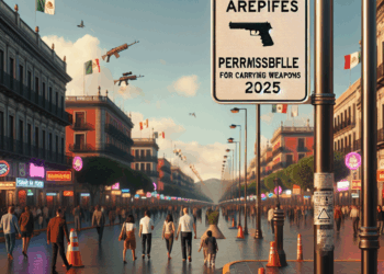 ¿En dónde se pueden portar armas en México este 2025?