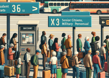 ¿Qué alumnos y maestros tienen descuento en viajes de autobús durante las vacaciones?