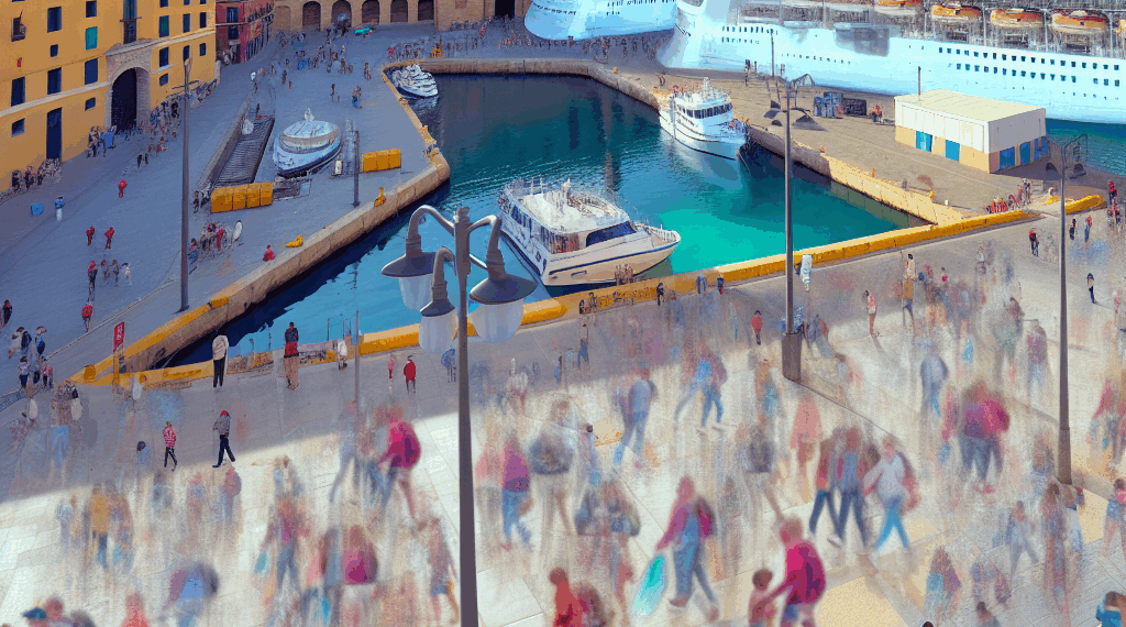 España recibe 7,5 millones de turistas de crucero hasta julio, un incremento del 16,5%, con la llegada de 2.796 embarcaciones (+22%)