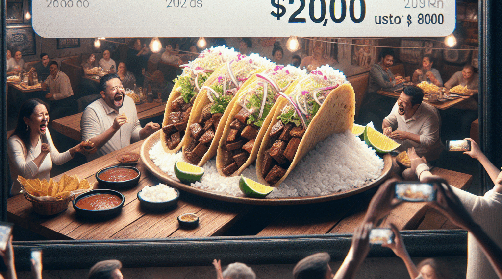 2,000 pesos en la taquería más exclusiva de CDMX, pero ¿vale cada bocado?