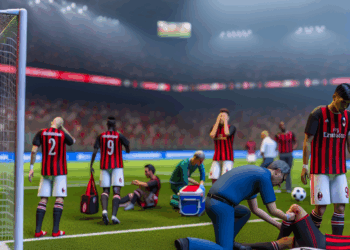 Refuerzo del AC Milan sufre fractura tras choque con Santi