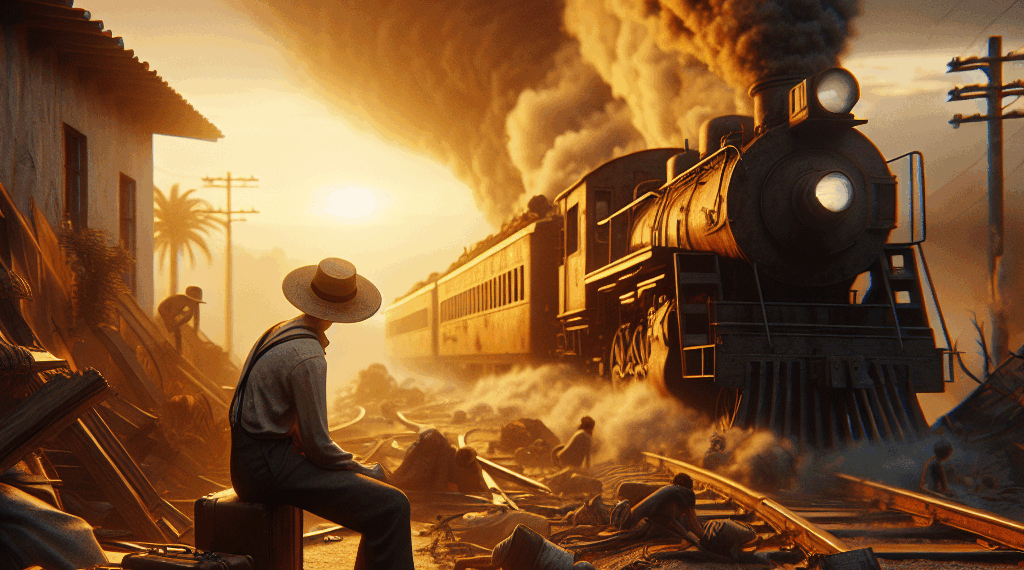 Choque de tren contra vehículos en colonia Europa y Primero de Mayo, Irapuato