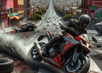 Choque En El Boulevard Y Derrape De Motociclista Esta Mañana En Distintos Puntos De Morelia - Changoonga.com