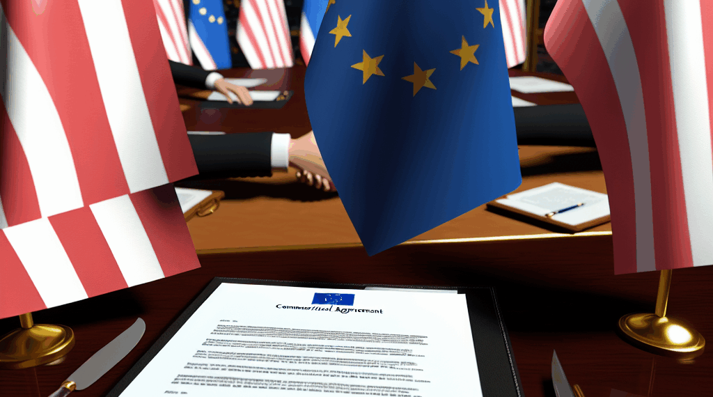Estados Unidos y la Unión Europea cierran acuerdo comercial; prevén alivio arancelario en autos