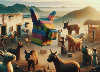 Meten Animales Vivos En Piñatas y Las Rompen Como “Tradición” En Campeche, Profepa Investiga - Changoonga.com