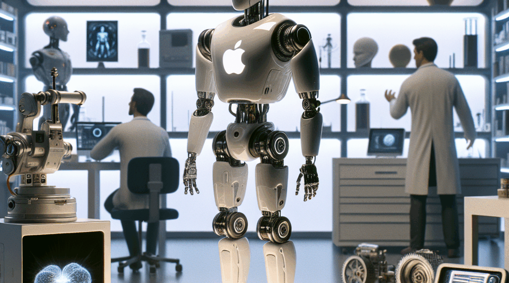 Apple quiere dominar la IA con un robot nunca antes visto