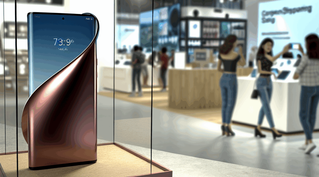 In this photo illustration, the logo of Apple Inc. is displayed on a smartphone screen, with the company's iconic black apple symbol visible in the background.