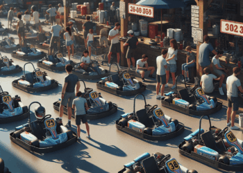 indoor karting Fernando Alonso