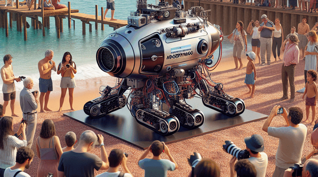 Argentinos hipnotizados con la transmisión de un robot submarino científico