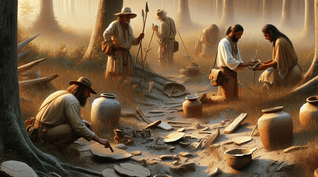 Arqueólogos descubren un campamento indígena de 8.000 años oculto bajo un huerto en Carolina del Norte