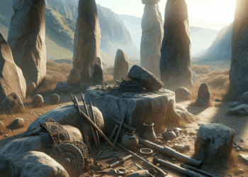 así es la inusual tumba de este guerrero de la Edad del bronce