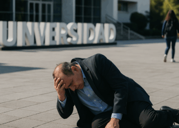 VIDEO: Aspirante a rector de la BUAP se desmaya cuando le dicen que no obtuvo el cargo