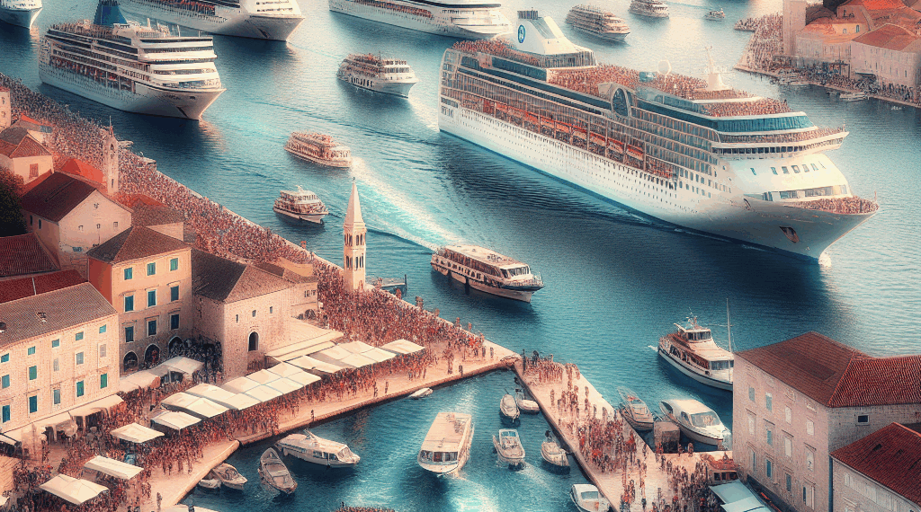 Incremento de arribos de cruceros al puerto de Zadar en julio. – Dimension Turistica Magazine