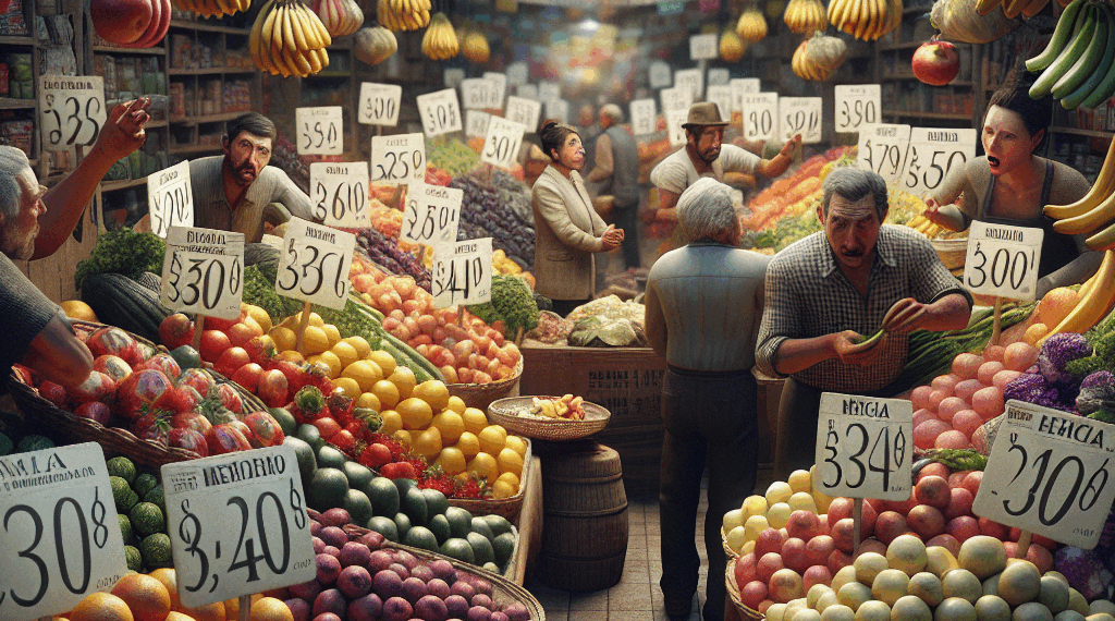 ¿Qué frutas, verduras y productos subieron de precio por la inflación en México?