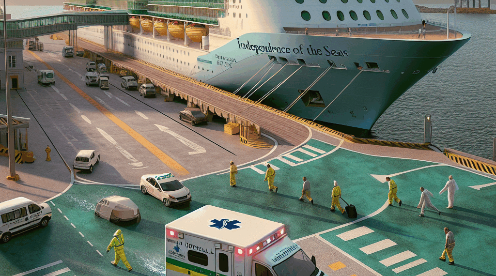 Rescate urgente de un turista en el crucero ‘Independence of the Seas’ hacia el Hospital Álvaro Cunqueiro de Vigo