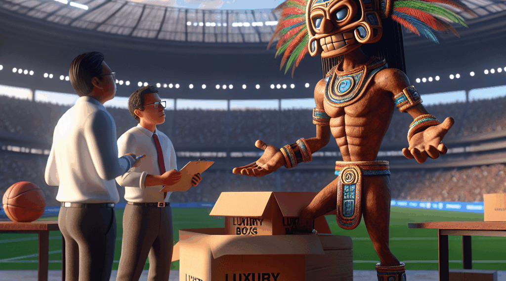 El Azteca ya soluciona los palcos