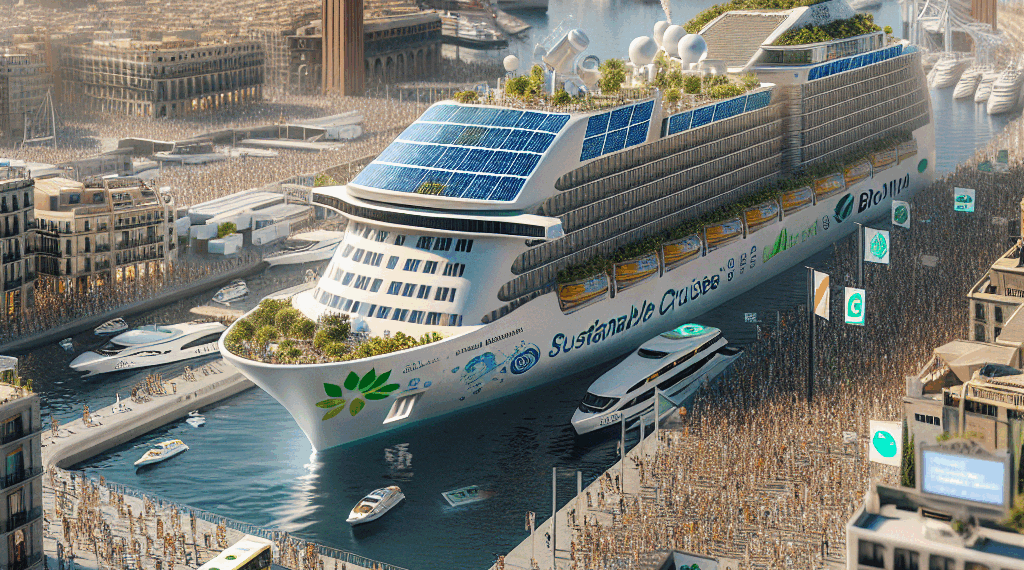 Barcelona impulsa la sostenibilidad en cruceros a través del uso de bioGNL. – Dimension Turistica Magazine