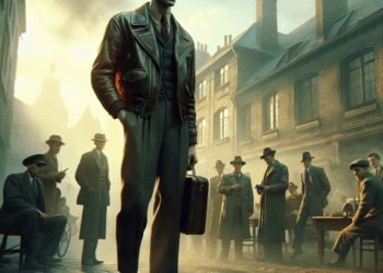 Blazer o saco de cuero de los años 90. Esta chamarra de piel será tu aliada elegante