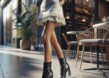 Botines, blusa a rayas y falda blanca, ¡el conjunto que debes adoptar hoy! – Dimension Turistica Magazine