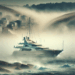 La bruma marina y el barco de lujo Sky Princess, protagonistas en la ría de Vigo hoy. – Dimension Turistica Magazine