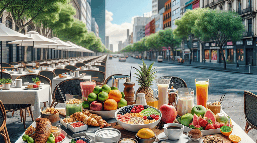 así es el brunch saludable y delicioso en Reforma