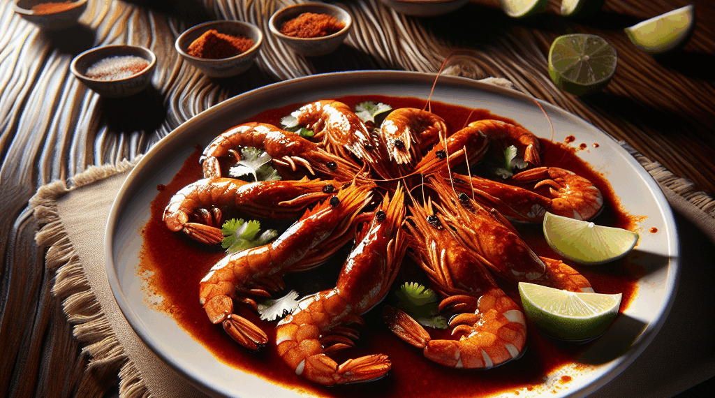 Prepara un litro de adobo para los camarones a la diabla. Quedan mejor que los de la marisquería y con pocos ingredientes