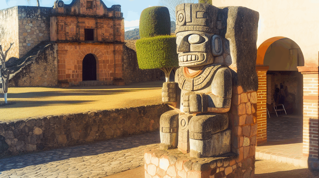 #Morelia Chac Mool Hallado En Pátzcuaro Y Otras Piezas Llegan Al Centro Cultural Clavijero - Changoonga.com