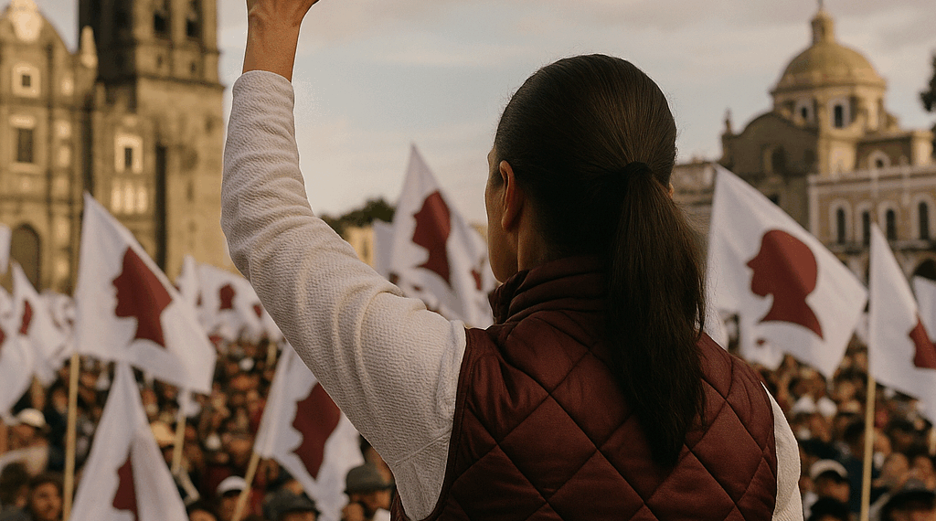 Claudia Sheinbaum: 60% de aprobación en el municipio de Puebla